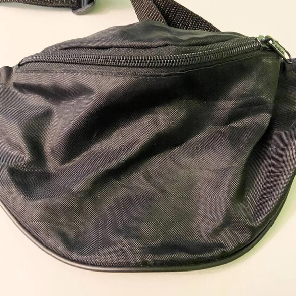 Vintage Debco Black Front Zippered Pocket Fanny Waist Pack - Picture 12 of 12
